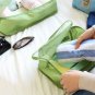 Packing Squares 40 X 30 x 13 cm GREEN Color Multiple Organizing Easy Use Fold-able Travel Pouch