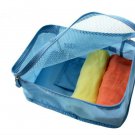 Packing Squares 30 X 20 x 13 cm SKY BLUE Color Multiple Organizing Easy Use Fold-able Travel Pouch Packing Squares 30 X 20 x 13 cm SKY BLUE Color Multiple Organizing Easy Use Fold-able Travel Pouch