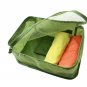 Packing Squares 30 X 20 x 13 cm GREEN Color Multiple Organizing Easy Use Fold-able Travel Pouch