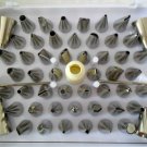 Pastry Tips Icing Piping Nozzles Cake Sugarcraft Decorating Tool 1 set of 52Pcs