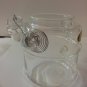 200 ml Clear Glass Heat Resistant Infuser Teapot with 2 Cup Nice for Flower/Green Tea Pot