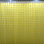 Mosaic Pattern YELLOW Color 180 x 180 cm PEVA Plastic Shower Curtain Set