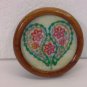 GEM Artwork PICTURE PISTACHIO FLOWER Shape in Wooden Frame Nice Collection Gift