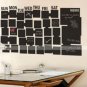 107 x 200 cm Blackboard Removable Vinyl Huge Size Wall Sticker Chalkboard Decal