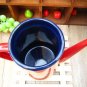 RED Color 1.1 Liter Enamel Steel Multiple Daily Use Teapot Good for Coffee & Tea