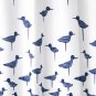 Blue Little Bird Cute POLYESTER 180 x 180 cm Bathroom Use SHOWER CURTAIN SET