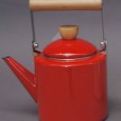 RED Color 2 Liter Enamel Steel Multiple Daily Use British Syle Teapot Kettle RED Color 2 Liter Enamel Steel Multiple Daily Use British Syle Teapot Kettle