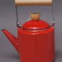 RED Color 2 Liter Enamel Steel Multiple Daily Use British Syle Teapot Kettle
