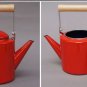 RED Color 2 Liter Enamel Steel Multiple Daily Use British Syle Teapot Kettle
