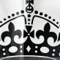 Bathroom Use SHOWER CURTAIN 180 x 200 cm KEEP CALM & CARRY ON Black & White Set