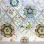 Oriential Classical Colorful Design 180x180cm PEVA Shower Curtain Cool Design