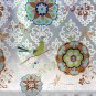 Oriential Classical Colorful Design 180x180cm PEVA Shower Curtain Cool Design