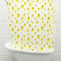 YELLOW Cute DUCKLING Milky White PEVA 180 x 180 cm Bathroom Use SHOWER CURTAIN