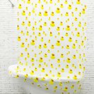 YELLOW Cute DUCKLING Milky White PEVA 180 x 180 cm Bathroom Use SHOWER CURTAIN