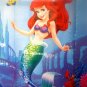 LITTLE MERMAID Cartoon 180 CM x 180 CM POLYESTER Shower Curtain Set