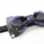 BOW TIE with Printed STARRY SKY with MOON Pattern Classical Design Tuxedo Match