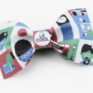 LE COOL BOW TIE BLUE Cartoon Cute BOWTIE Good for Wedding Party Casual Easy Use