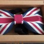 UK FLAG BOW TIE Country Flag Design BOW Good for Wedding Party Casual Easy Use