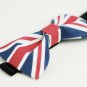 UK FLAG BOW TIE Country Flag Design BOW Good for Wedding Party Casual Easy Use