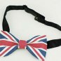 UK FLAG BOW TIE Country Flag Design BOW Good for Wedding Party Casual Easy Use