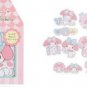 MY MELODY CARTOON 12 Design Paper Card Letter Banner Decoration Sticker DIY Set