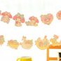 MY MELODY CARTOON 12 Design Paper Card Letter Banner Decoration Sticker DIY Set