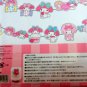 MY MELODY CARTOON 12 Design Paper Card Letter Banner Decoration Sticker DIY Set