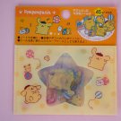 POMPOMPURIN Sanrio Original Kawaii Stickers Sack Sticker Flakes Cartoon Sticker