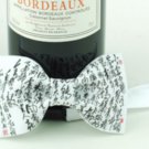 CHINESE CALLIGRAPHY Fabric BOW TIE Nice Gift Party Use Casual Use Daily Easy Use