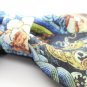 SEA DRAGON Oriental Style Printed Fabric BOW TIE Nice Gift For Party Event Use