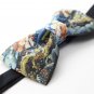 SEA DRAGON Oriental Style Printed Fabric BOW TIE Nice Gift For Party Event Use