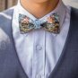 SEA DRAGON Oriental Style Printed Fabric BOW TIE Nice Gift For Party Event Use