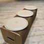 Flexible Expanding Paper Sofa Seats Paper Lounge Bench Chair Portable Furniture