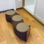 Flexible Expanding Paper Sofa Seats Paper Lounge Bench Chair Portable Furniture