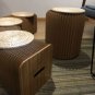Flexible Expanding Paper Sofa Seats Paper Lounge Bench Chair Portable Furniture