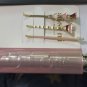 Set of Three HAIR CLIPS Metal Hairclips Hairpins PINK Triangle >5.5 cm Length