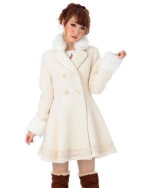 Furry Flare Coat