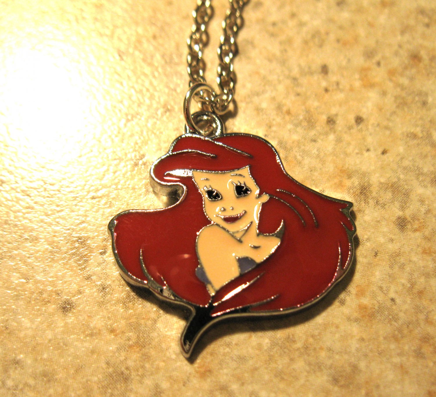 Disney Princess Ariel Child Necklace New #586