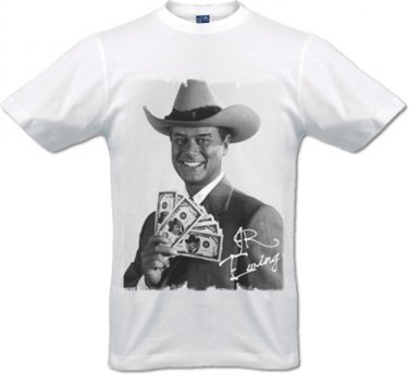 JR Ewing Dallas: picture celebrity t-shirt 7015246