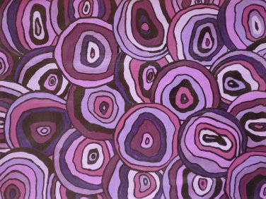 Purple Dreams original Acrylic Abstract Painting