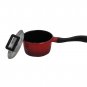 Jeetee New 13 Piece Ceramic Non stick Cookware set shaded Red