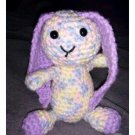 Stuffed amigurumi rabbit