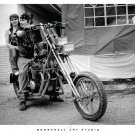 Print 02 - CB750 Muddy Chopper