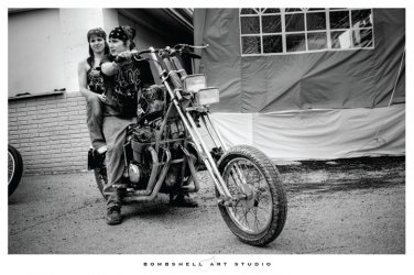 Print 02 - CB750 Muddy Chopper