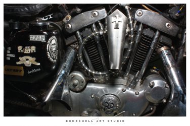 Print 04 - Harley Iron Head