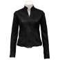 XCVI Repertory Leather Jacket Black NWT Size M