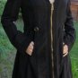 XCVI Black Cotton Jacket Size M