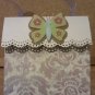 Butterfly Swirls Paper Purse