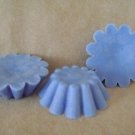 3 Pack Blue Sugar Type Scented Soy Wax Tarts