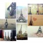 Paris Postcard Set Of 8 Eiffel Tower Collectible Souvenirs New